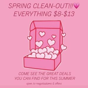 SPRING CLEAN-OUT ♡